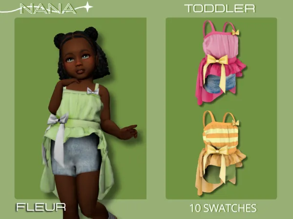 NANA7 - (Fleur) Set for toddlers