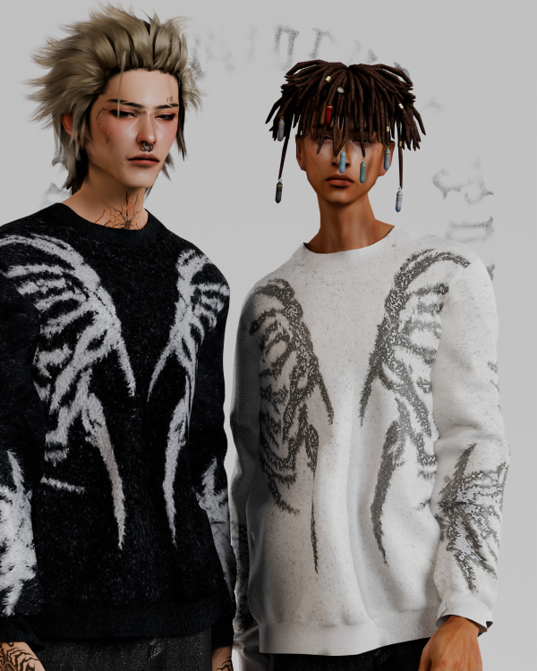 Alpha Skeleton Set JadedLondon by simsfinds - The Sims 4 Custom Content