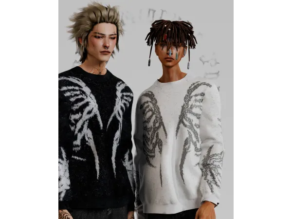 Alpha Skeleton Set JadedLondon by xxtaozhi_99xx - The Sims 4 Custom Content