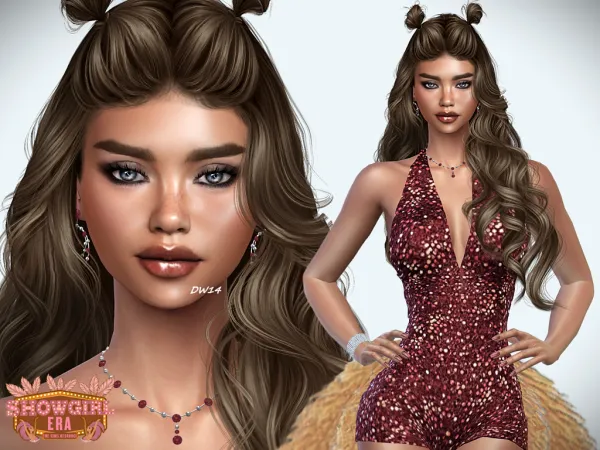 Mix Showgirl Era Heather Nash - The Sims 4 Custom Content