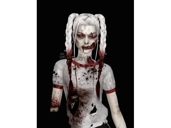 Alpha Zombie Sims by WY_Sims - The Sims 4 Custom Content
