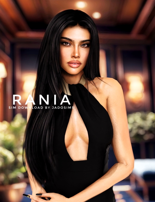 Alpha Rania (Sim Download) by shopwithflynnn - The Sims 4 Custom Content