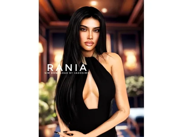 Alpha Rania (Sim Download) - The Sims 4 Custom Content