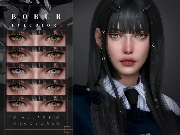 Alpha Doll Eyecolors - The Sims 4 Custom Content