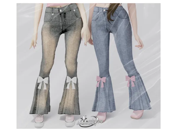 Alpha COQUETTE JEANS - The Sims 4 Custom Content
