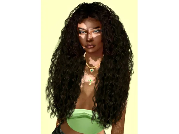 Alpha Vitiligo Sims by WY_Sims - The Sims 4 Custom Content