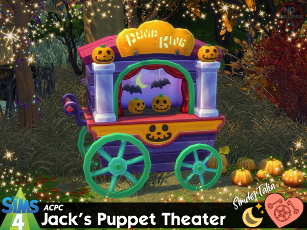 Maxis Match ACPC Jack's Puppet Theater by simsfinds - The Sims 4 Custom Content