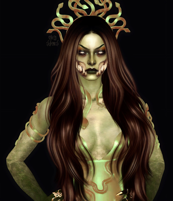 Alpha Snake sims by simsfinds - The Sims 4 Custom Content