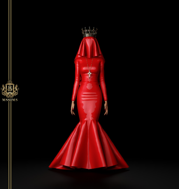 Alpha PRAY TO DEMON SET by simsfinds - The Sims 4 Custom Content