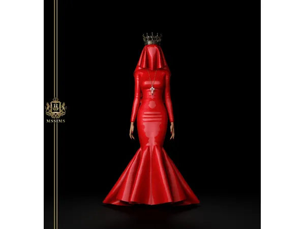 Alpha PRAY TO DEMON SET by Mssims4 - The Sims 4 Custom Content