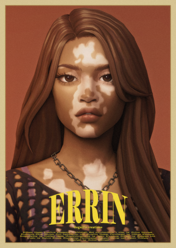 Maxis Match errin hair by simsfinds - The Sims 4 Custom Content