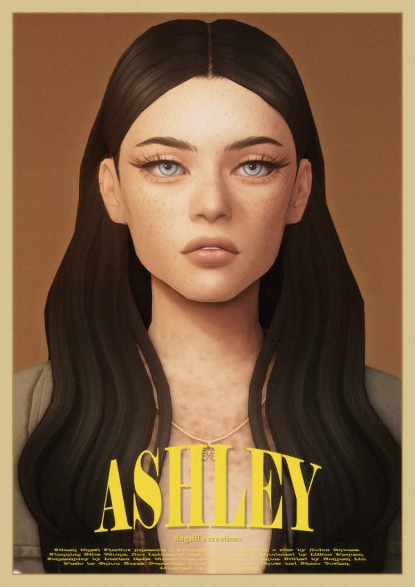 Maxis Match ashley hair by simsfinds - The Sims 4 Custom Content