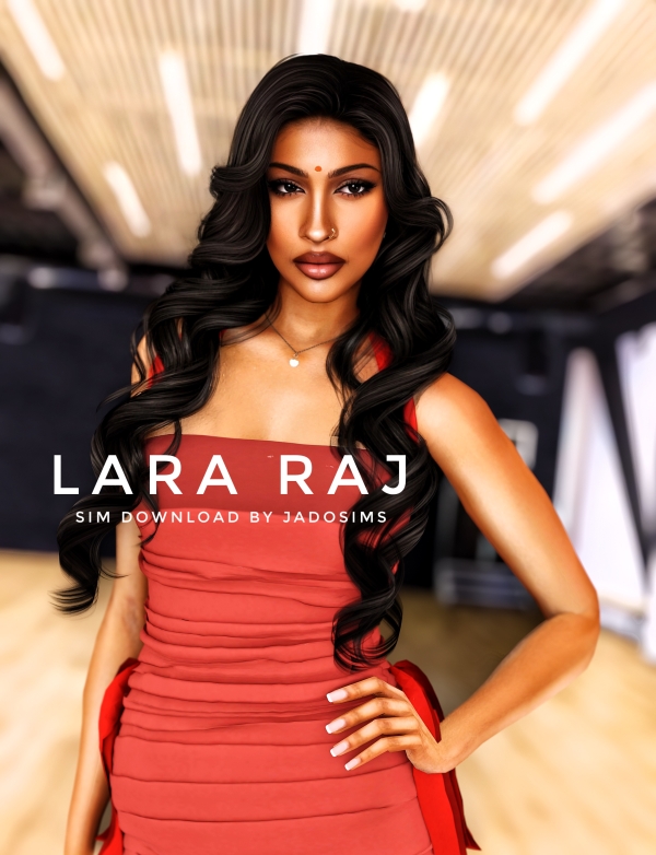 Alpha Lara Raj (Sim Download) by shopwithflynnn - The Sims 4 Custom Content