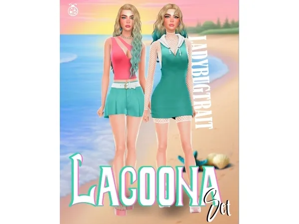 Maxis Match Lagoona Set - The Sims 4 Custom Content