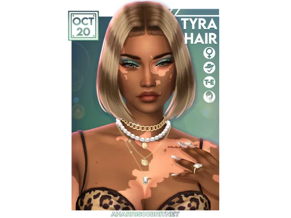 Tyra Hair by aharris00britney