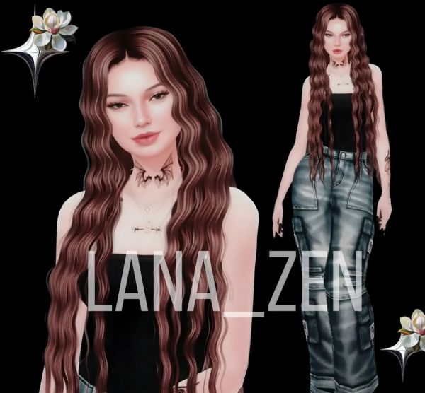 Alpha II II 1 by anawpan - The Sims 4 Custom Content