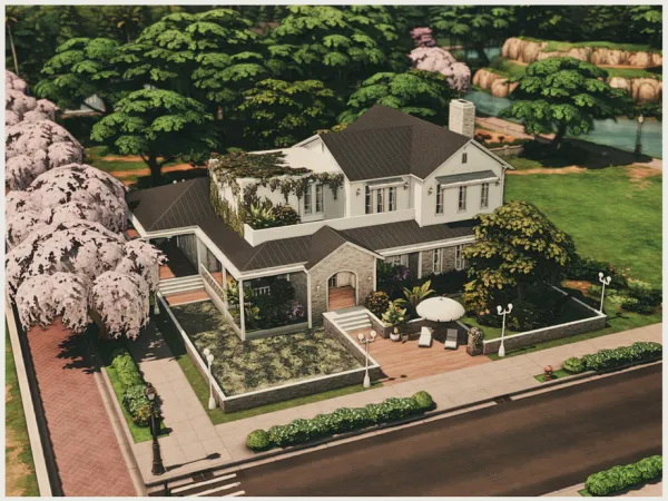 Maxis Match MM Family House 37 by Merin_Martini - The Sims 4 Custom Content