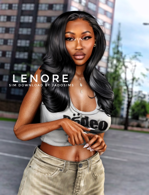Alpha Lenore (Sim Download) by shopwithflynnn - The Sims 4 Custom Content
