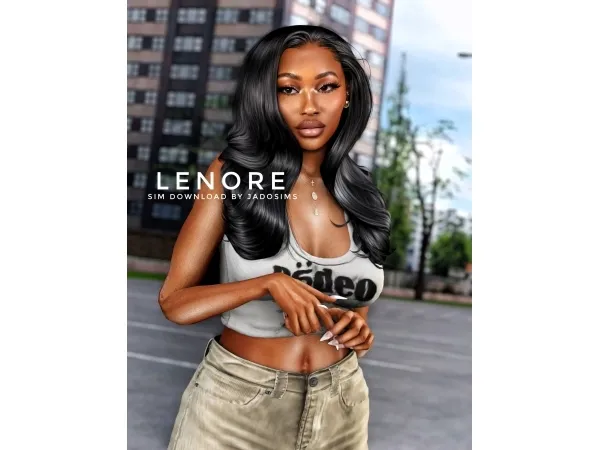 Alpha Lenore (Sim Download) - The Sims 4 Custom Content
