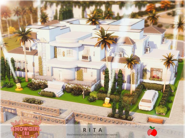 Maxis Match Showgirl Era Rita (no ) - The Sims 4 Custom Content