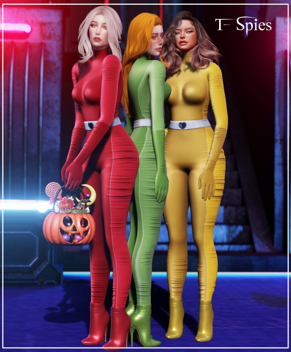 Alpha Halloween And Horror Costume 07 T Spies by beccaxcouquetts - The Sims 4 Custom Content
