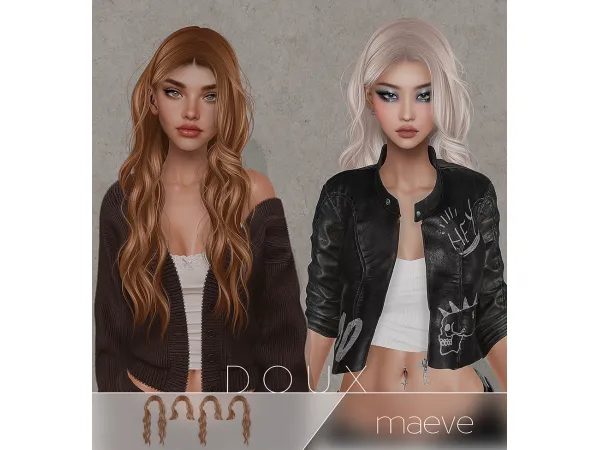 Alpha DOUX New Release Maeve - The Sims 4 Custom Content