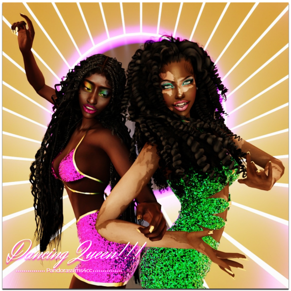 Maxis Match Dancing Queen by pandorassims4cc - The Sims 4 Custom Content