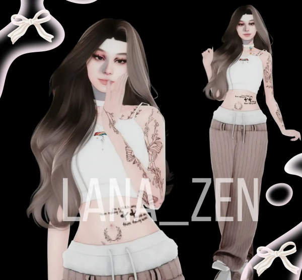 Mix Custom Content by anawpan - The Sims 4 Custom Content