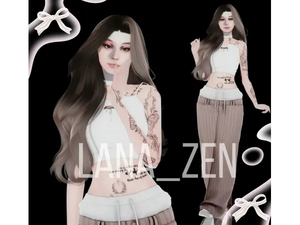 Mix u041cu0435u0440u0438u0442u0442 u0422u043eu043du043au0441 by anawpan - The Sims 4 Custom Content