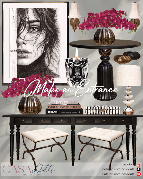 Alpha Make an Entrance by casadutti - The Sims 4 Custom Content