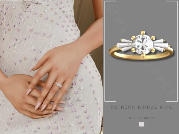 Patreon Bridal Ring by Glitterberryfly