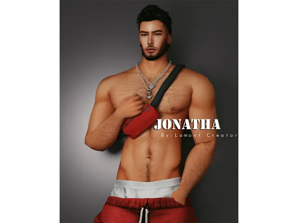 Mix jonatha male sim - The Sims 4 Custom Content