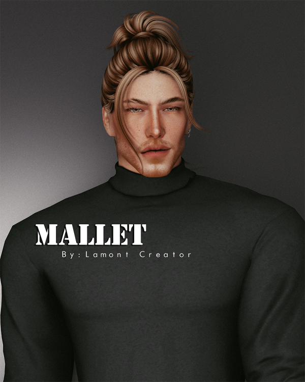 Mix mallet male sim by lamontcreatorr - The Sims 4 Custom Content