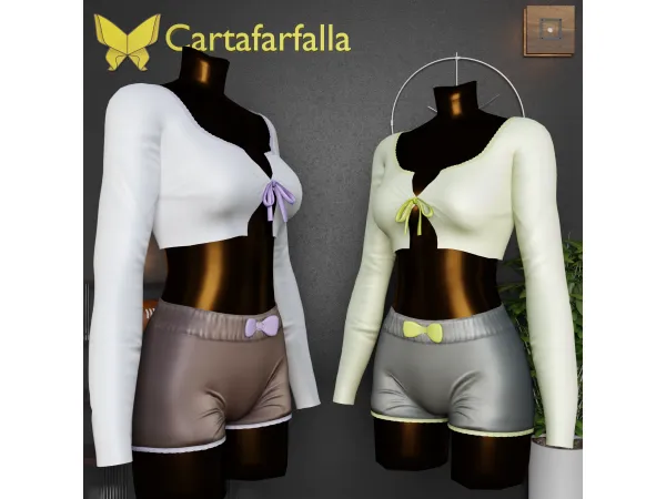 Sims 4 Cartafarfalla Allura set