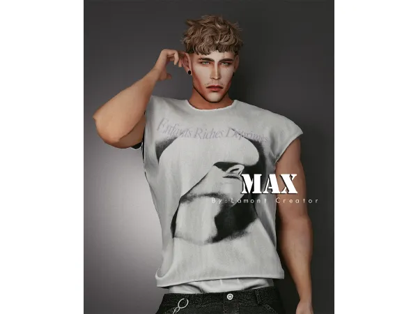 Mix max male sim - The Sims 4 Custom Content