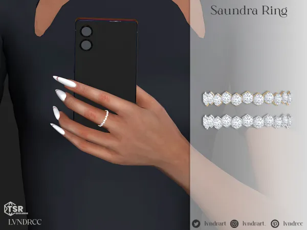 Sims 4 Saundra Ring