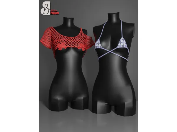 Sims 4 Bre Mesh & Agita Bra