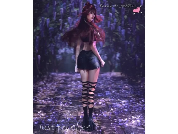 Mix Just poses 34 - The Sims 4 Custom Content