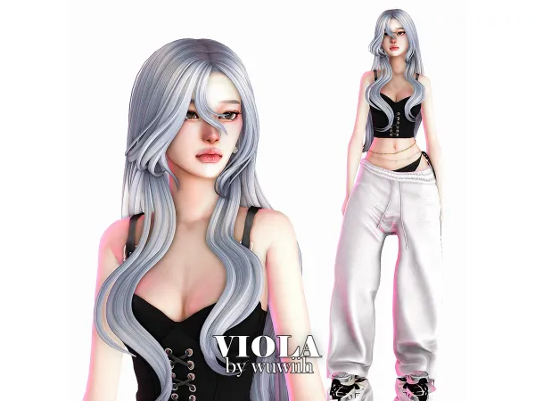 Sims 4 Viola by wuwiih01
