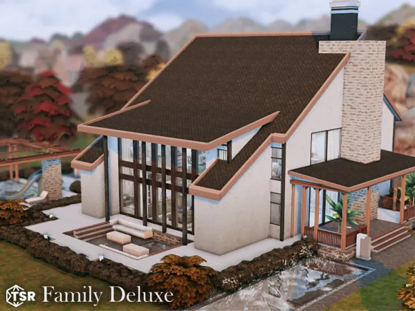 Maxis Match Family Deluxe l noCC by simZmora - The Sims 4 Custom Content
