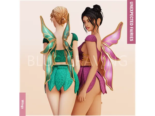Blue Craving - Fairy Wings