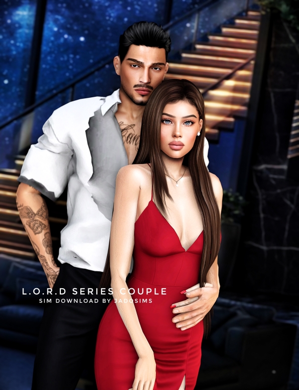 Alpha LORDS Series Couple (Sim Download) by shopwithflynnn - The Sims 4 Custom Content