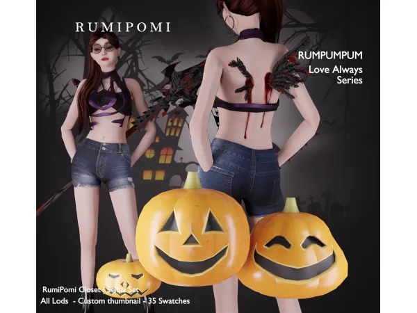 Alpha Rumpumpum_Selina - The Sims 4 Custom Content