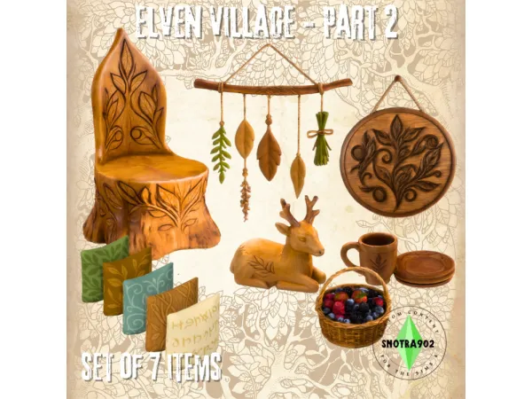 Elven Village - Part 2 By Snotra902