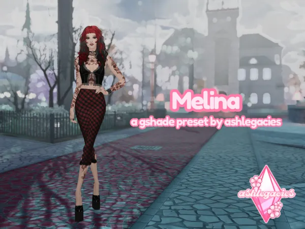 Mix Gshade Preset Melina - The Sims 4 Custom Content
