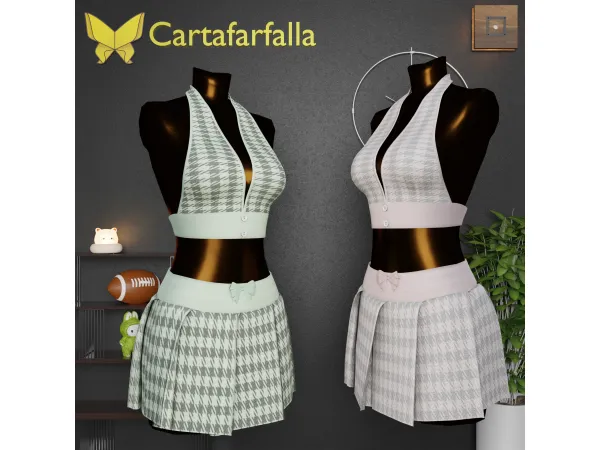 Alpha Cartafarfalla Arielle - The Sims 4 Custom Content