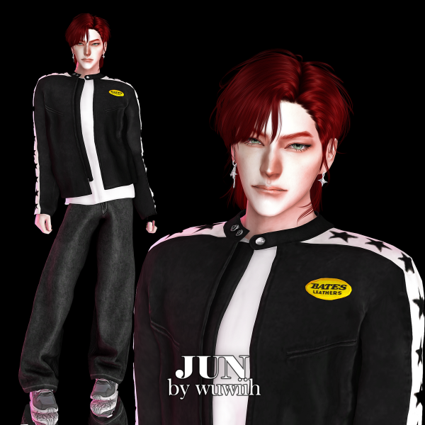 Alpha Wang Jun by simsfinds - The Sims 4 Custom Content