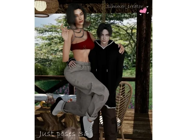 Sims 4 Just poses 36