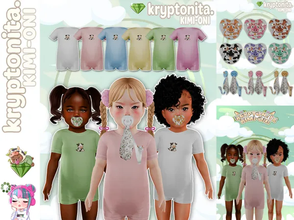 Maxis Match Toddler Muuuh - The Sims 4 Custom Content