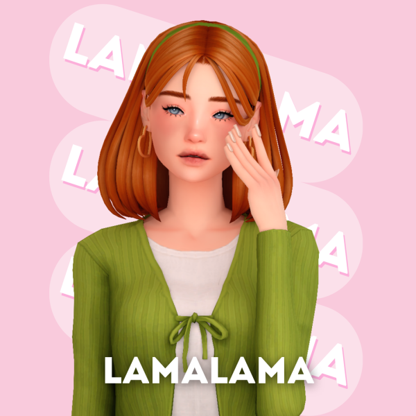 Maxis Match Hair Misti v3 by simsfinds - The Sims 4 Custom Content